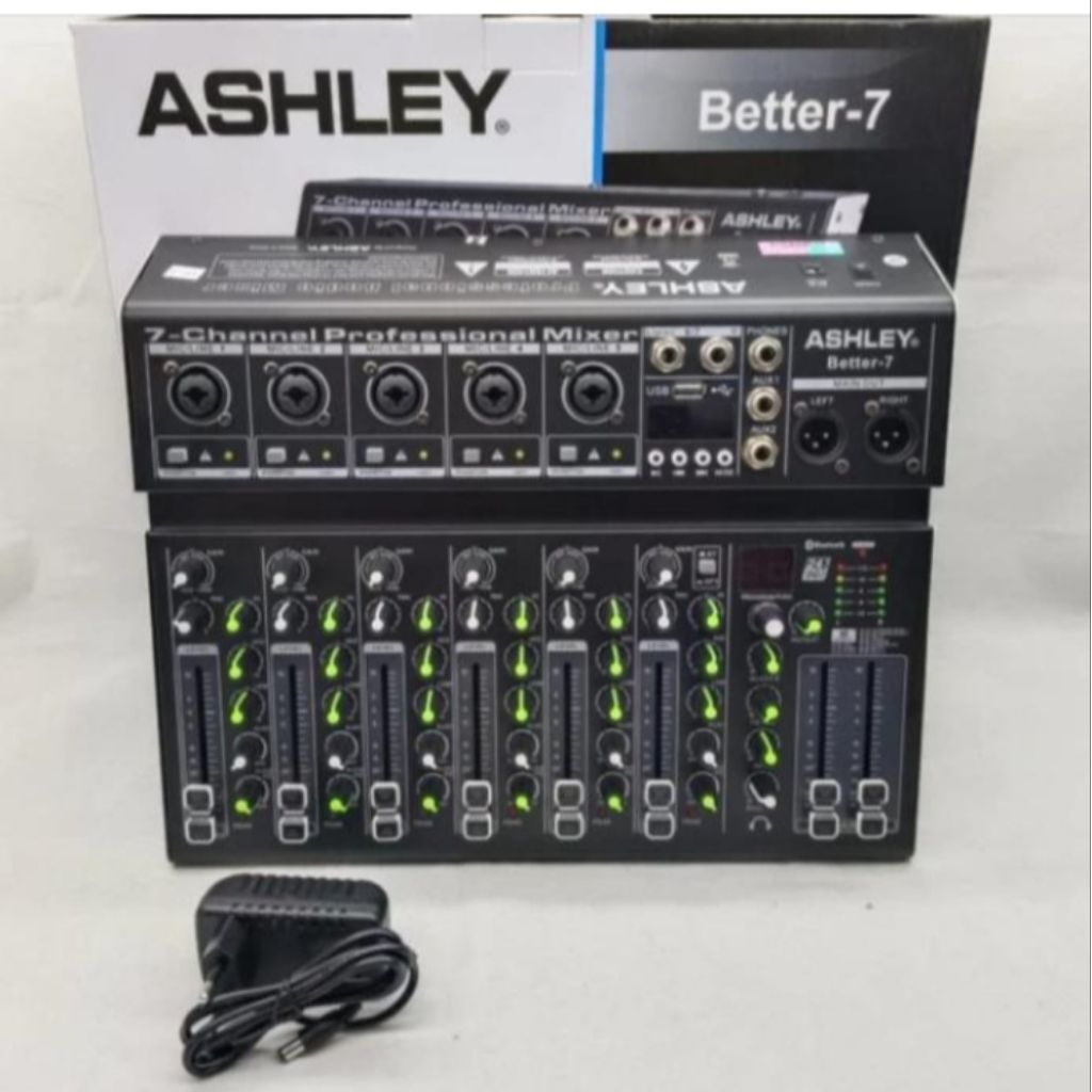 Mixer audio 7channel better 7 dsp 99 0riginal produk