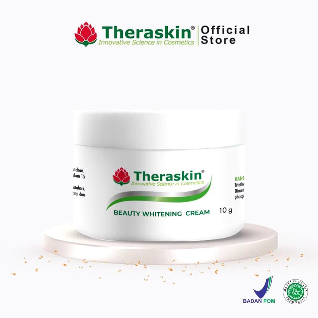 THERASKIN BEAUTY WHITENING CREAM /NIGHT CREAM NORMAL WHITENING GLOW EXPRESS / GLOWING EXPRESS