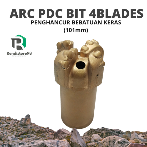 mata bor sumur 4inc/mata bor sumur penghancur batuan keras/mata bor sumur untuk batuan keras