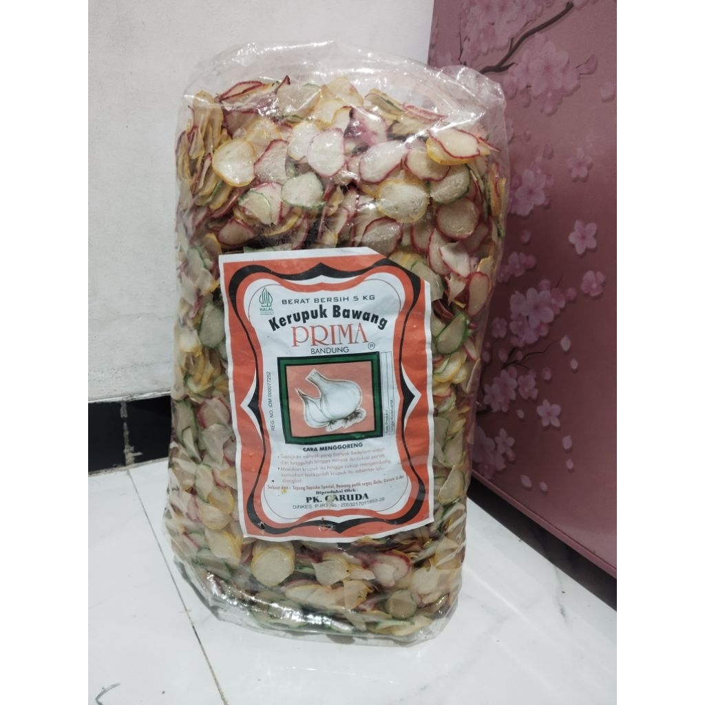 

kerupuk bawang prima 5 kg