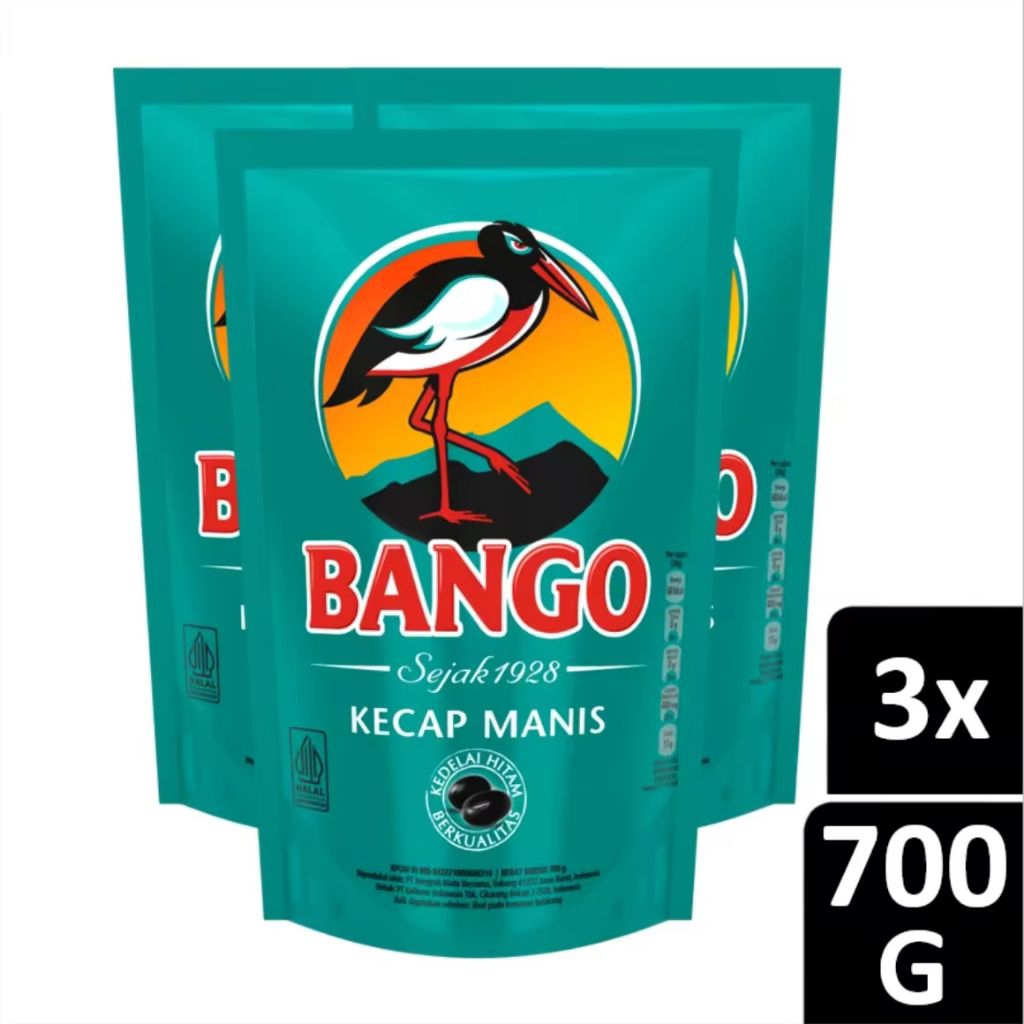 

[PAKET ISI 3] BANGO KECAP MANIS 700GR