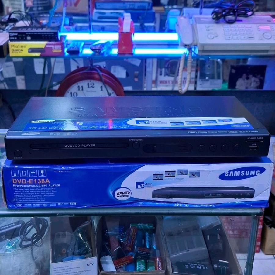 DVD PLAYER SAMSUNG DVD E138A/280K /480k DVD VCD SVCD VD MP3 MP4 USB MUSIC