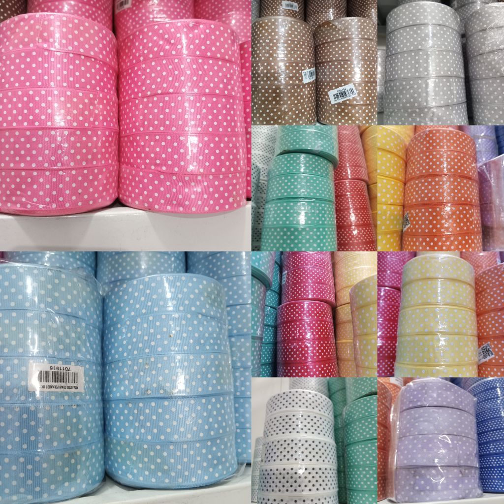 

Pita Grosgrain Polkadot 1" / Roll