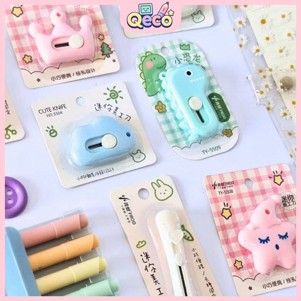 

Pisau Kater Mini Macaron Cute