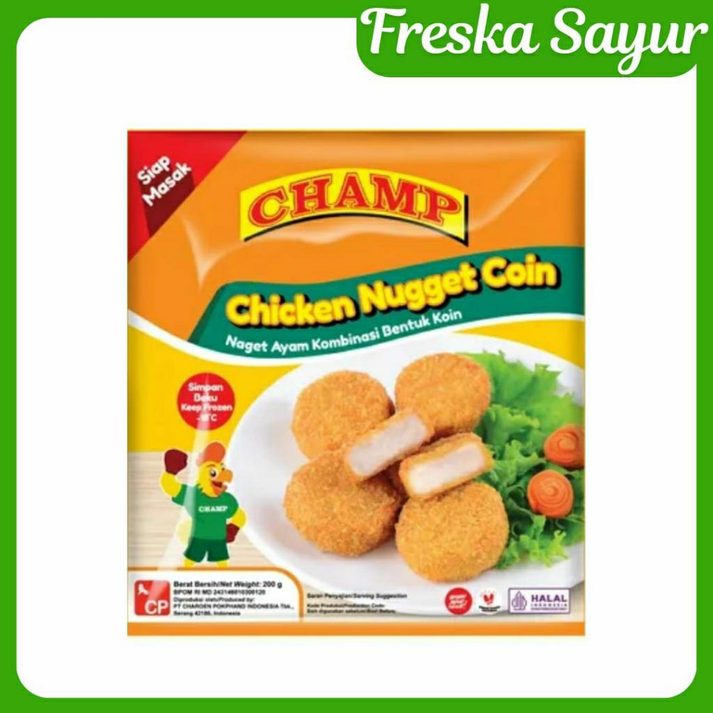 

Champ Chicken Nugget Coin 200 gr