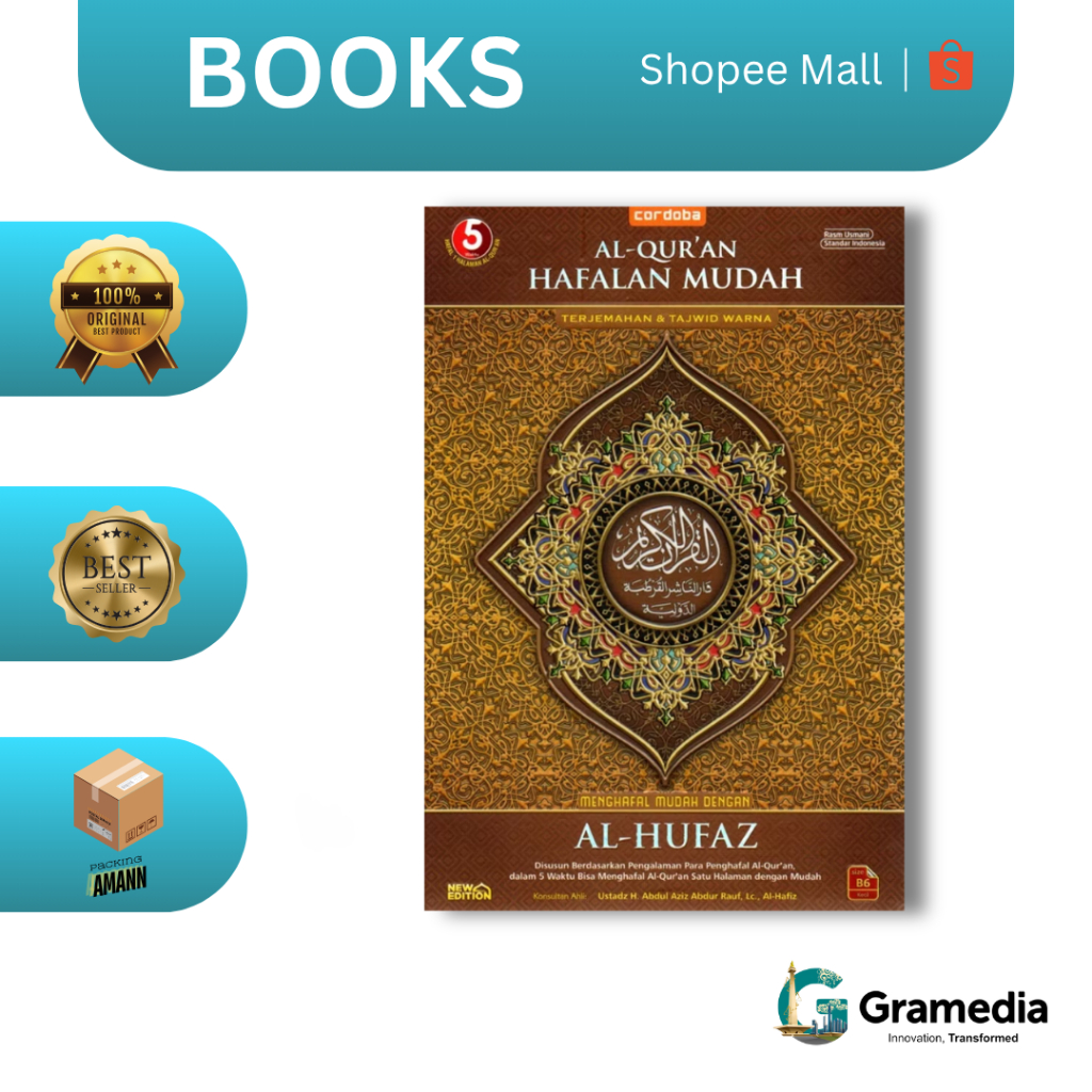 Gramedia MKG - Al Quran Cordoba Al-Hufaz Hafalan Mudah B6 (Cordoba)