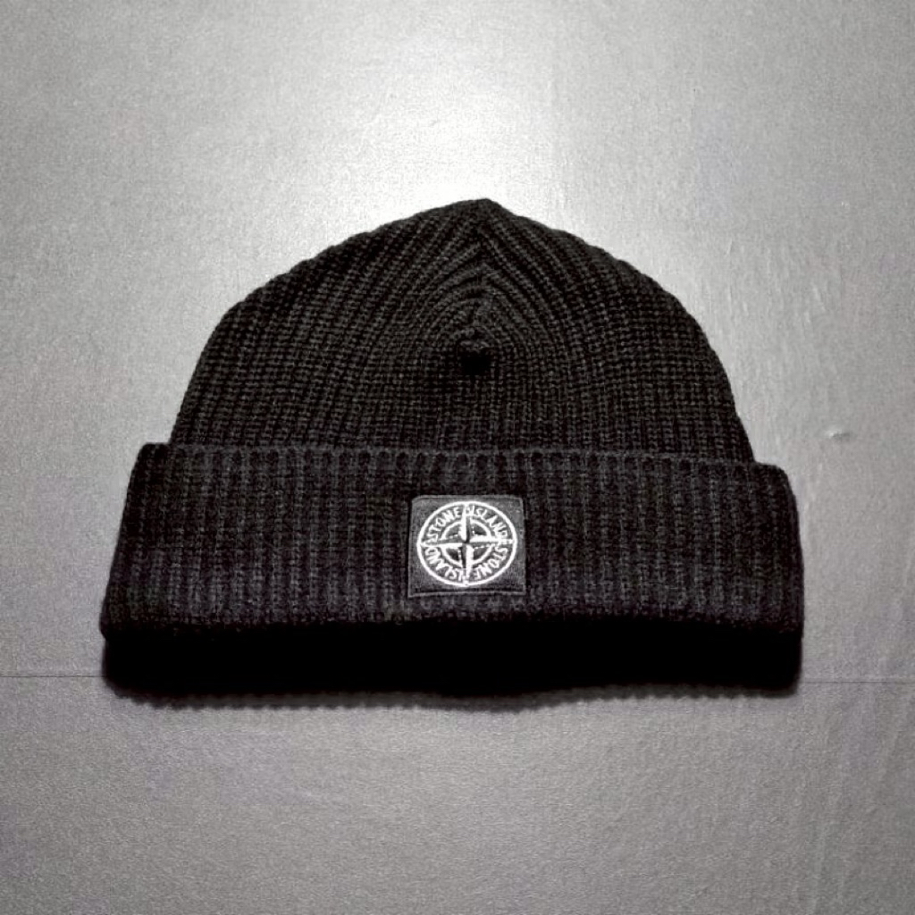 Beanie hat stoneisland beanie stone island topi rajut stone island kupluk stone island