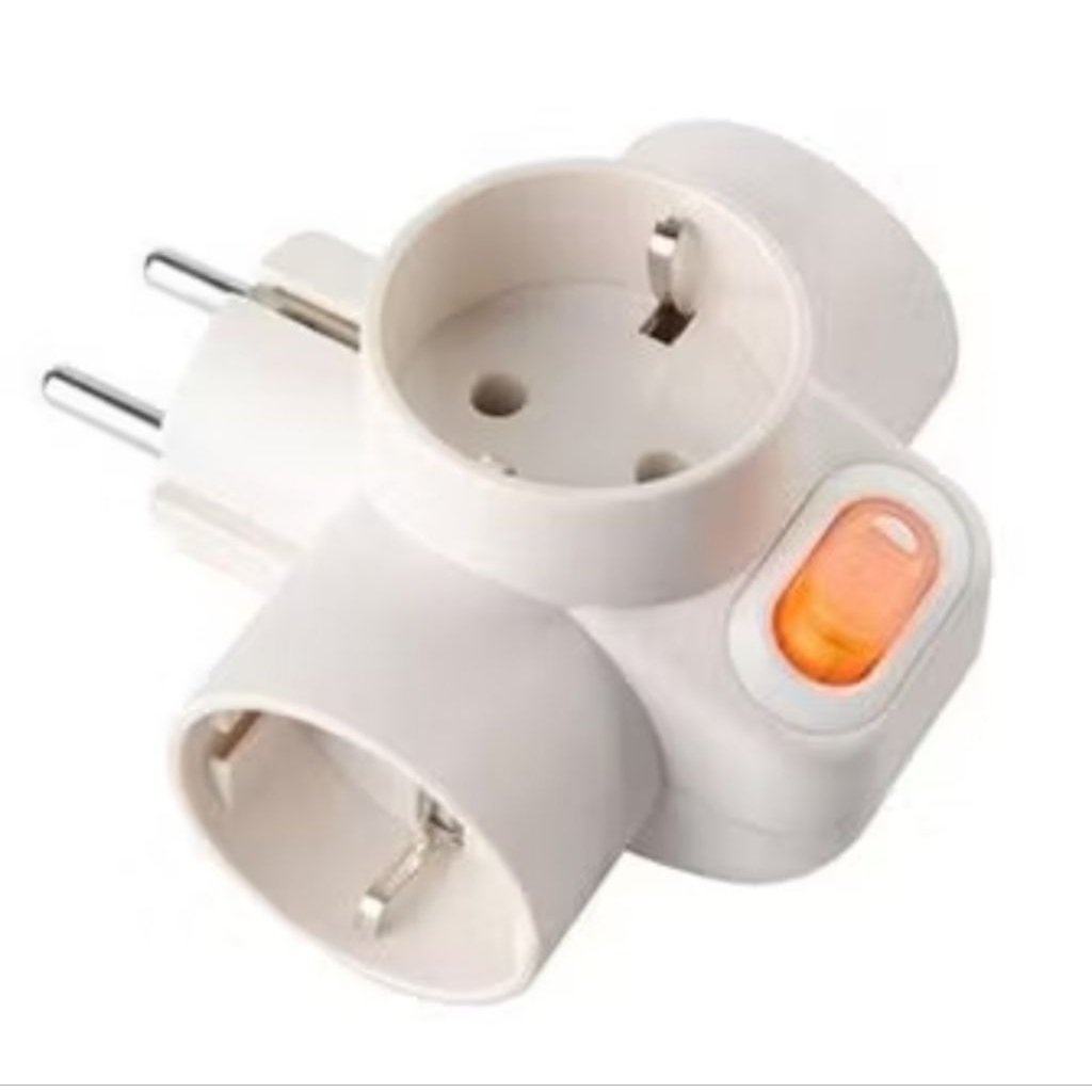 Cok Cabang 3 Uticon + Saklar SC~382 SNI