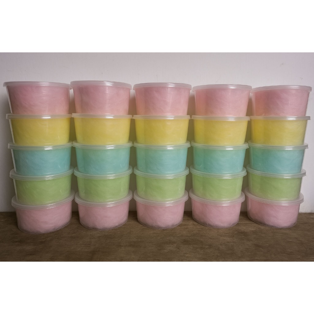 

Harum Manis Rambut Nenek Gula Kapuk/Kapas Gulali Kembang Gula Kemasan Thinwall 450Ml