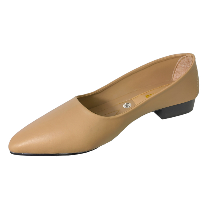 Sepatu Pansus Wanita Flatshoes Kerja Kantor Polosan Elegan Kekinian