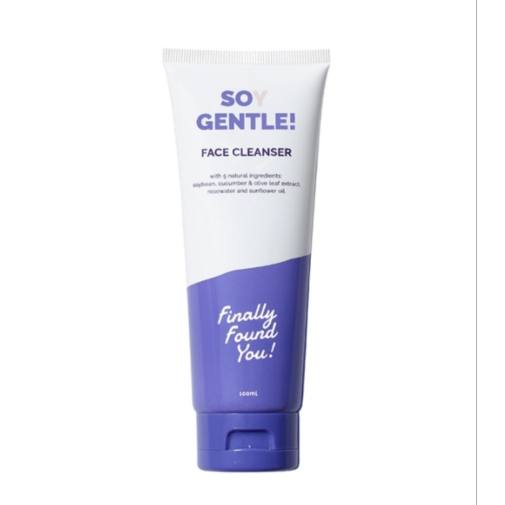 FINALLY FOUND YOU SOY GENTLE FACE CLEASER