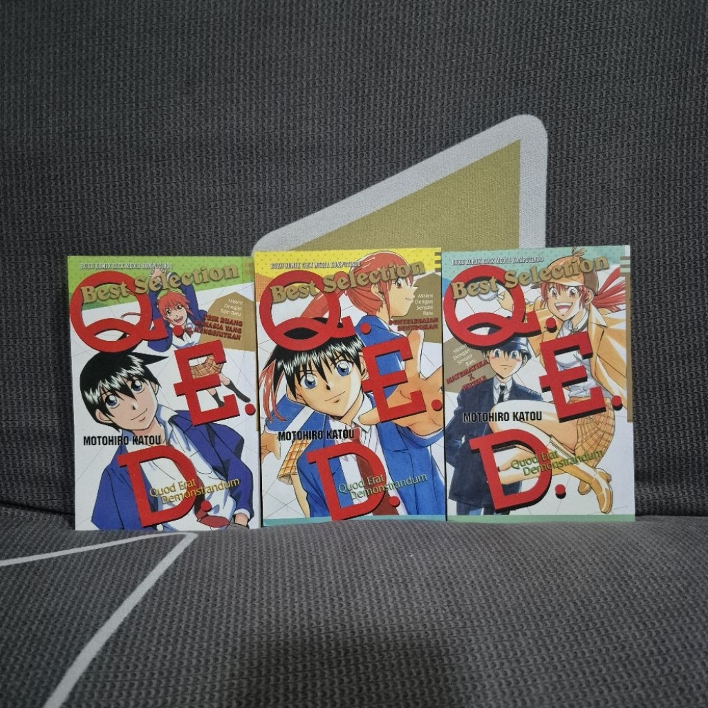 Paket Komik QED Best Selection Q.E.D Motohiro Katou