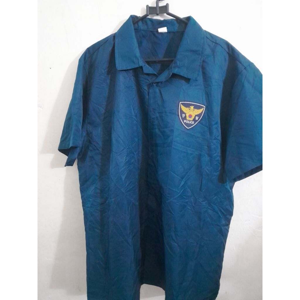 kemeja police korea
