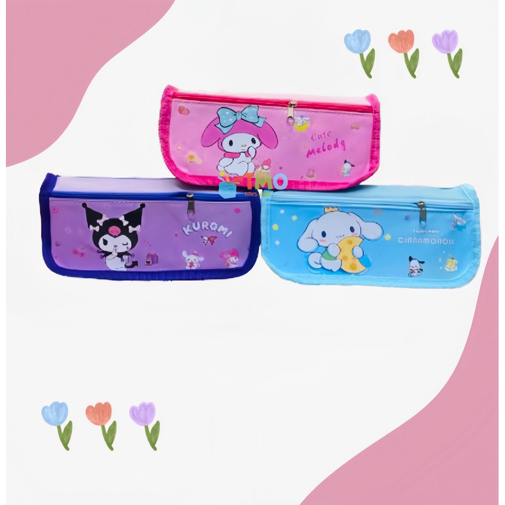 

Tempat Pensil Sanrio 5508 Pensil Case Penyimpanan Alat Tulis Karakter Sanrio