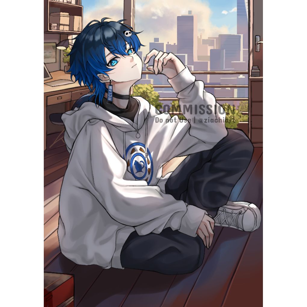 OPEN COMMISSION ART digital jasa gambar custom ilustrasi anime style (fanart, oc, dll). BACA DESKRIP