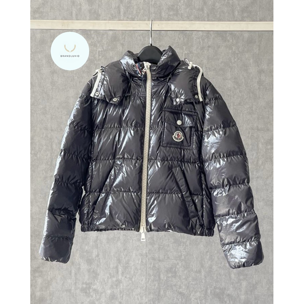 Moncler Andro Giubutto Down Jacket Navy