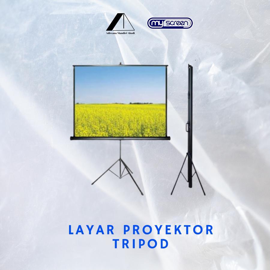 Layar Proyektor Tripod DATAFILE