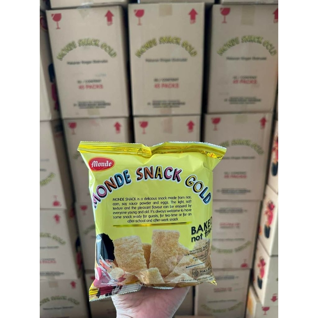 

Monde Serena Snack Gold 25 gram Snack Hajatan 1 DUS ISI 45 PCS