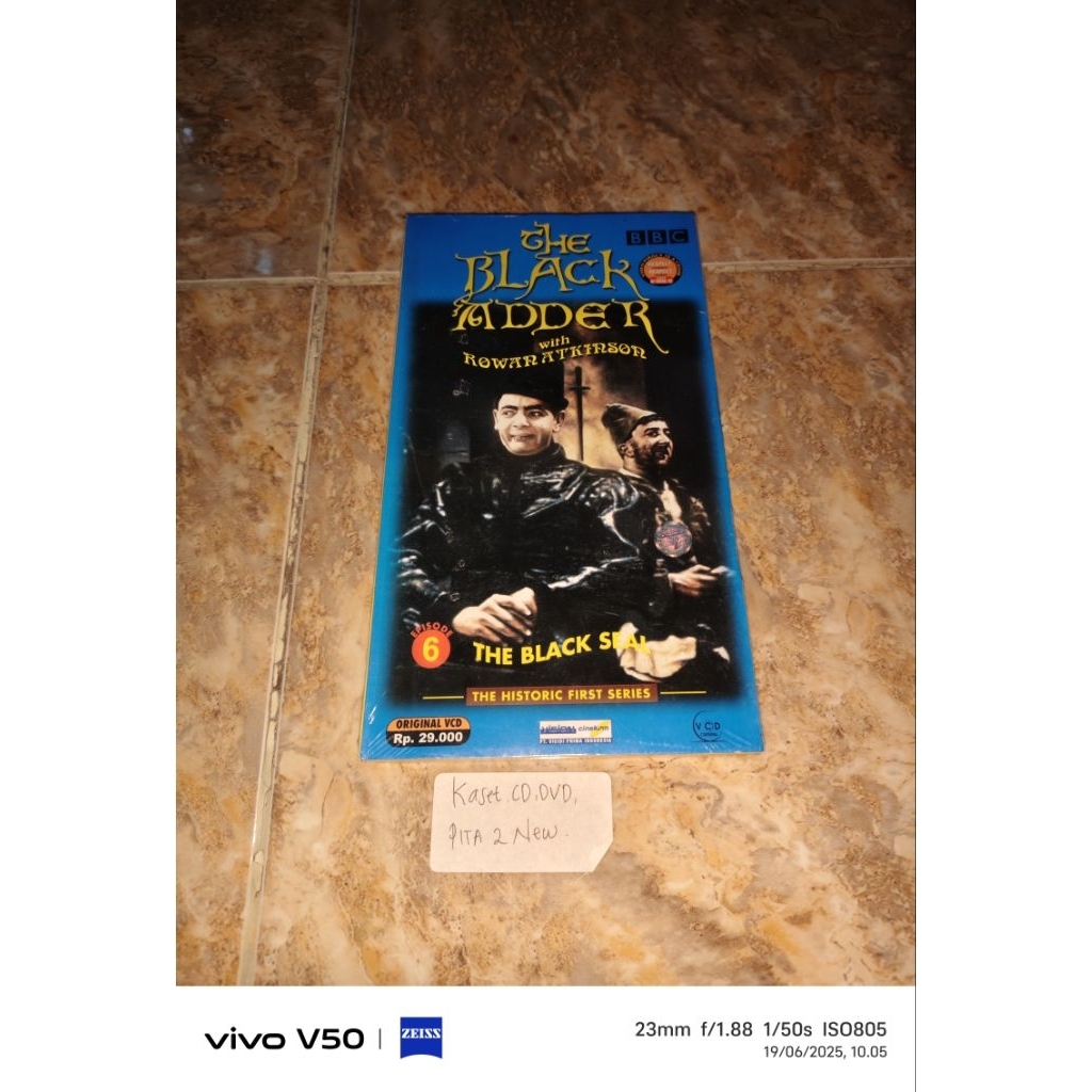 Kaset CD The Black Adder The Black seal Episode 3