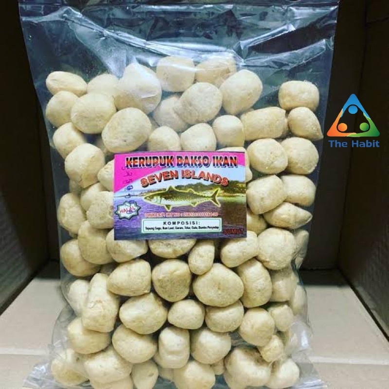 

(The Habit) KERUPUK BAKSO IKAN SEVEN ISLAND 200 GRAM