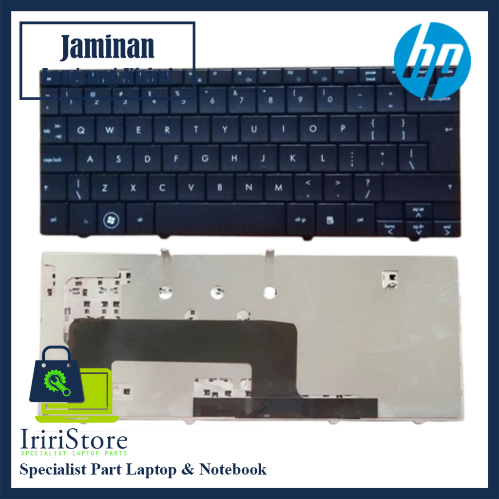 Keyboard Laptop HP Mini 110-1000 110-1002XX 110-1047NR 110-1004TU Black
