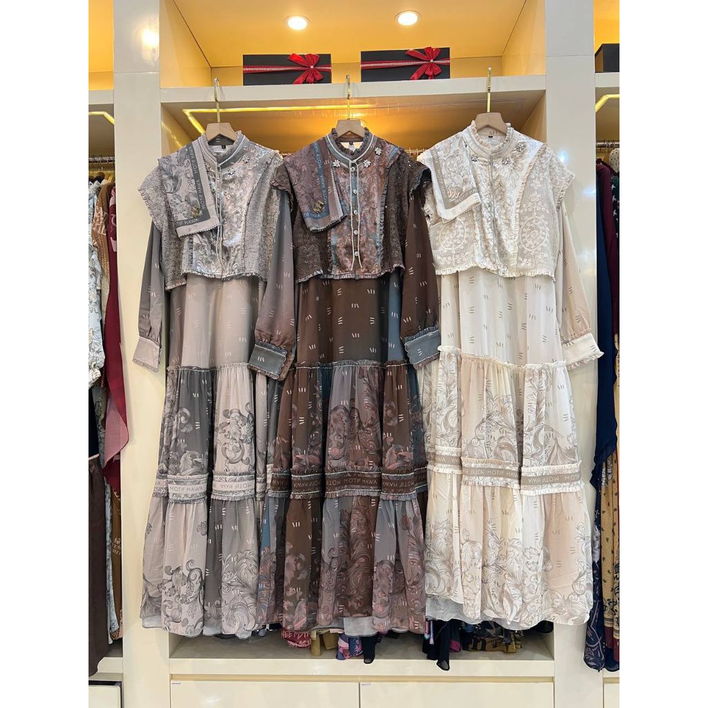 Gamis Motif Hawa Arunika