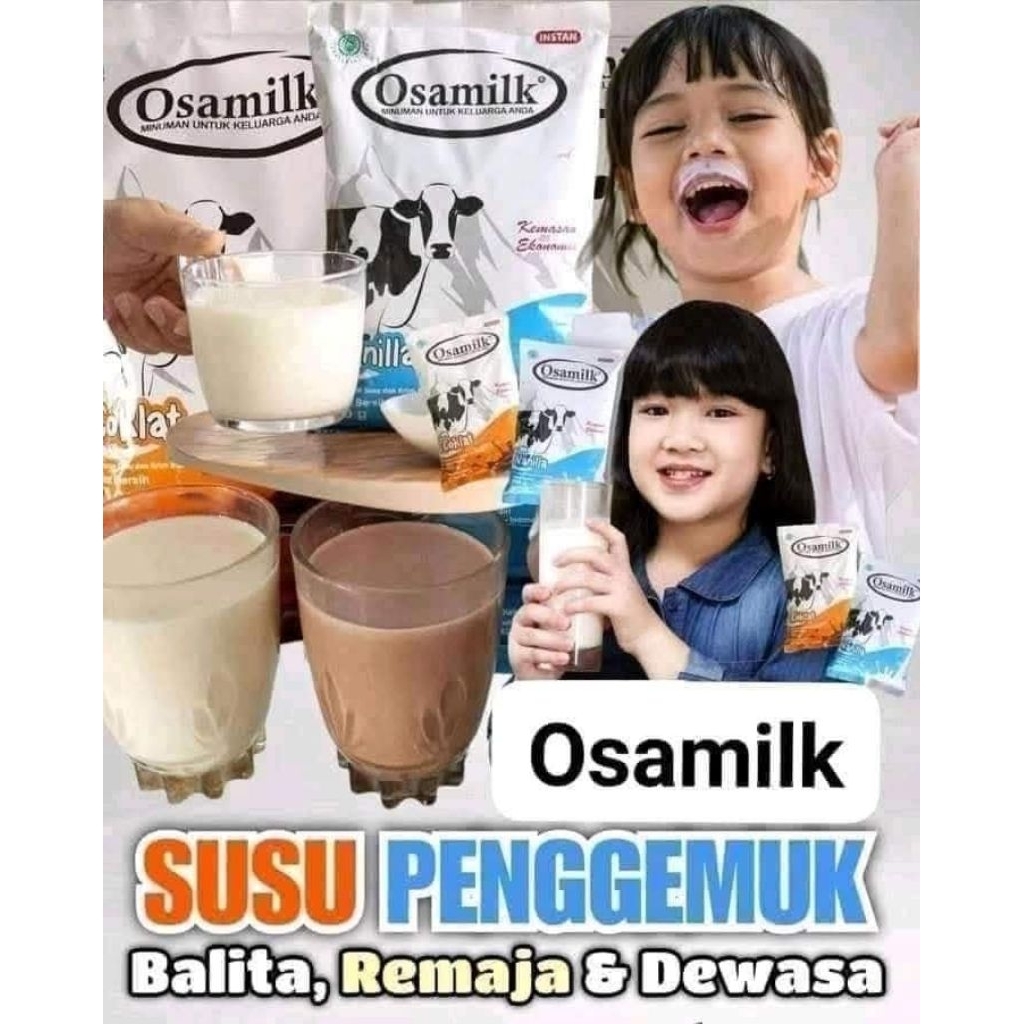 

Susu Osamilk Susu penggemuk badan anak dan dewasa ampuh menggemukan secara alami meningkatkan nafsu makan