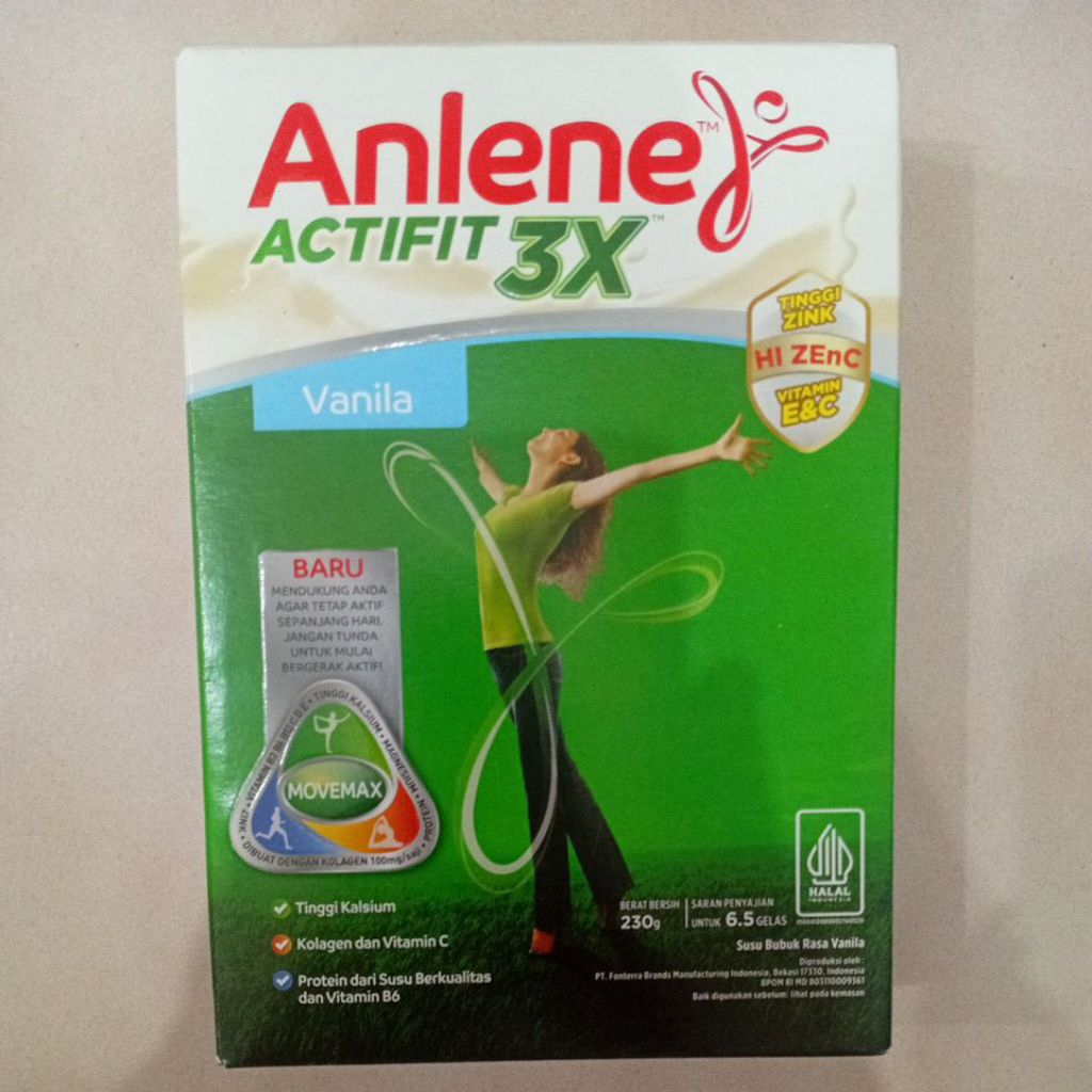 

Anlene Actifit 3X 230gr