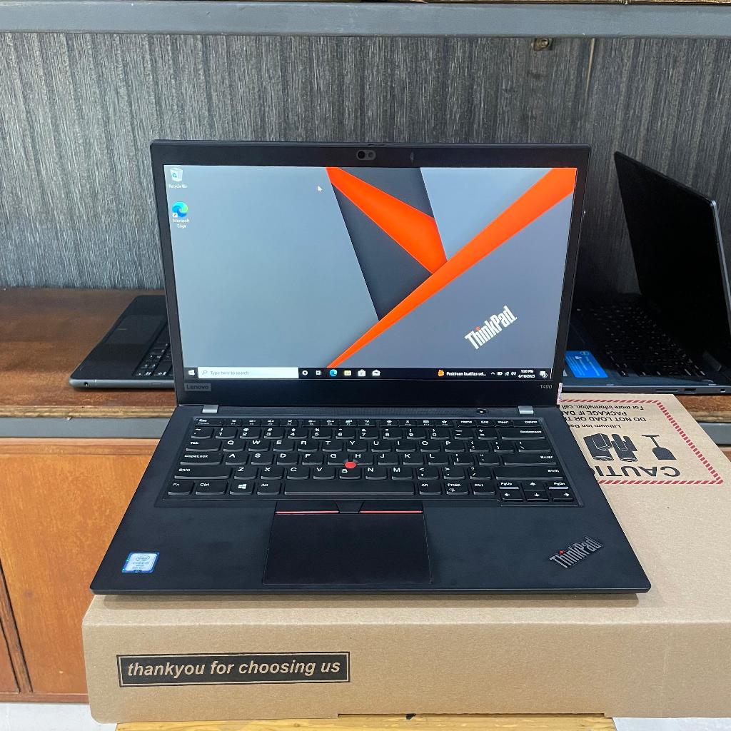 LAPTOP SECOND,Lenovo Thinkpad T490,  Core i5 - 8365U, Black