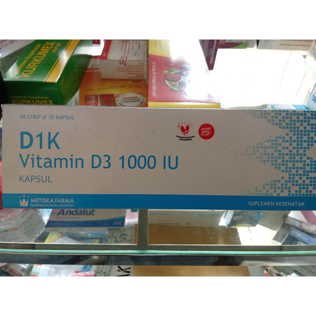 D1K Vitamin D3 1000 IU @1 Strip