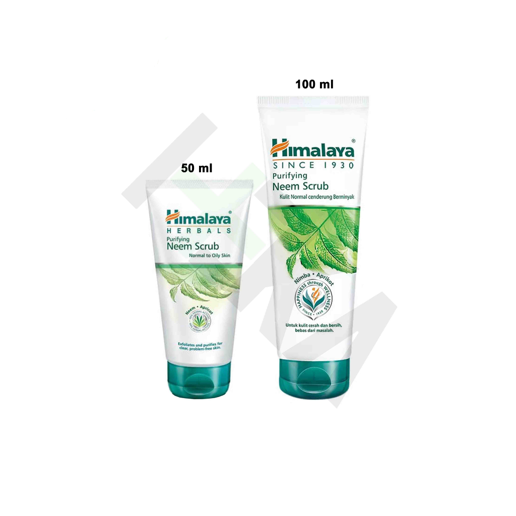 Himalaya Purifying Neem Scrub - Scrub Wajah Berminyak [Majapahit]