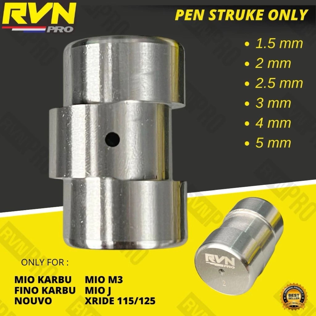 PIN PEN STROKE PEN STRUK PIN STRUCK MIO KARBU FINO KARBU NUOVO MIO J MIO M3 XRIDE FINO 125 INJEKSI R