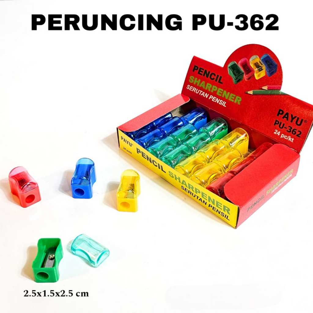 

Peruncing PAYU PU-362 roti (24pc) /Serutan/ongotan/sharpener
