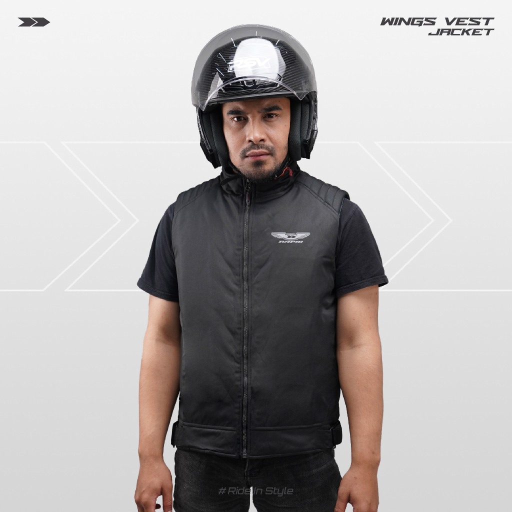 Wings Vest - Rompi Motor Pria - Rapid Jacket