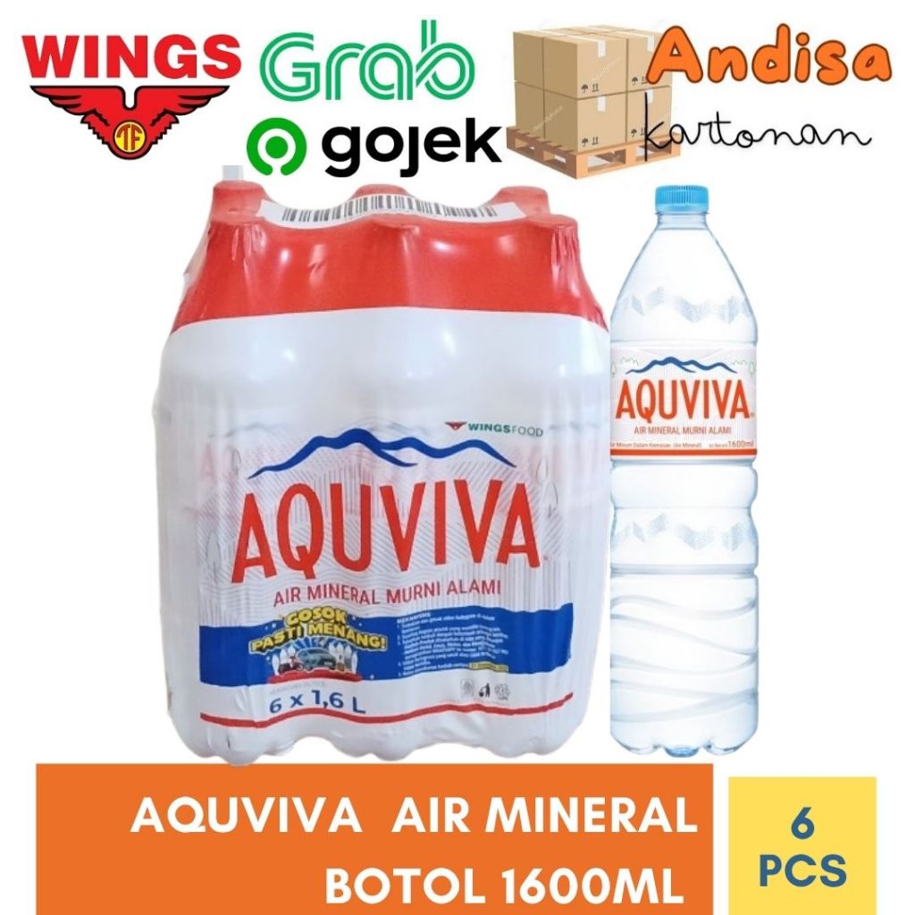 

AQUVIVA Air Mineral Botol Kartonan 1600ml x 6pcs