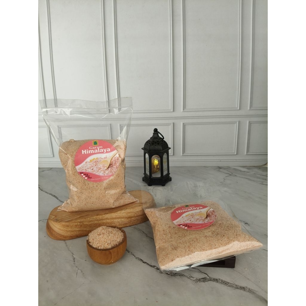 

Garam Himalaya pink salt 500 grm.