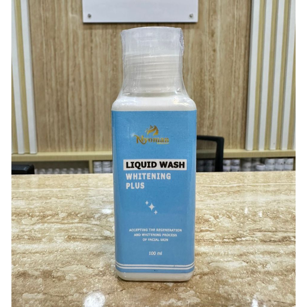 facial wash paket super whitening plus nyoman beauty skincare, facial wash paket whitening plus nyom