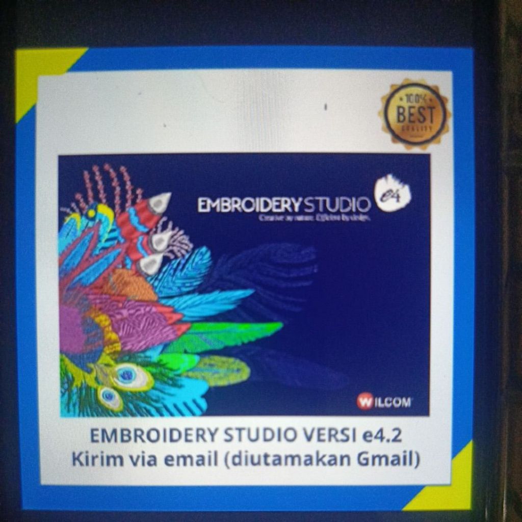 wilcom embroidery studio e4. atau e.2 full version
