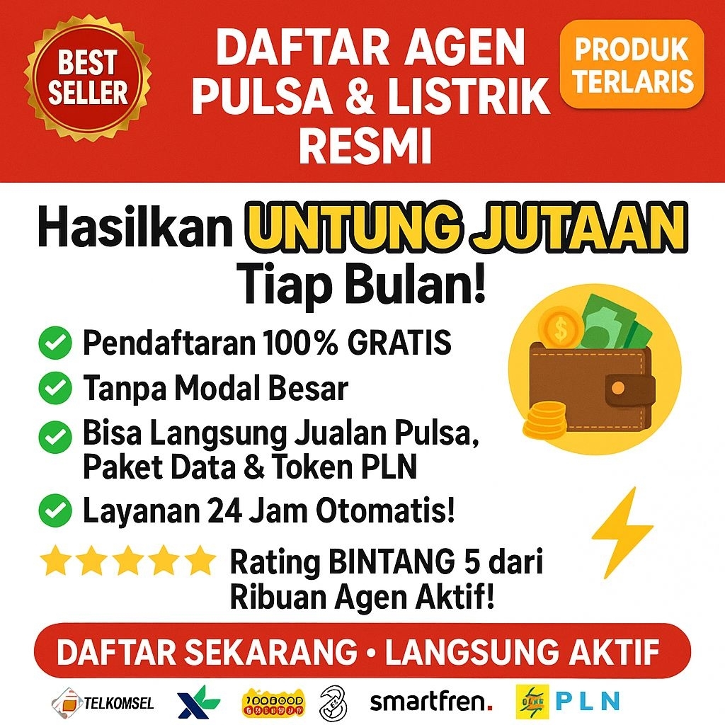 Pendaftaran Agen Pulsa All Operator Termurah