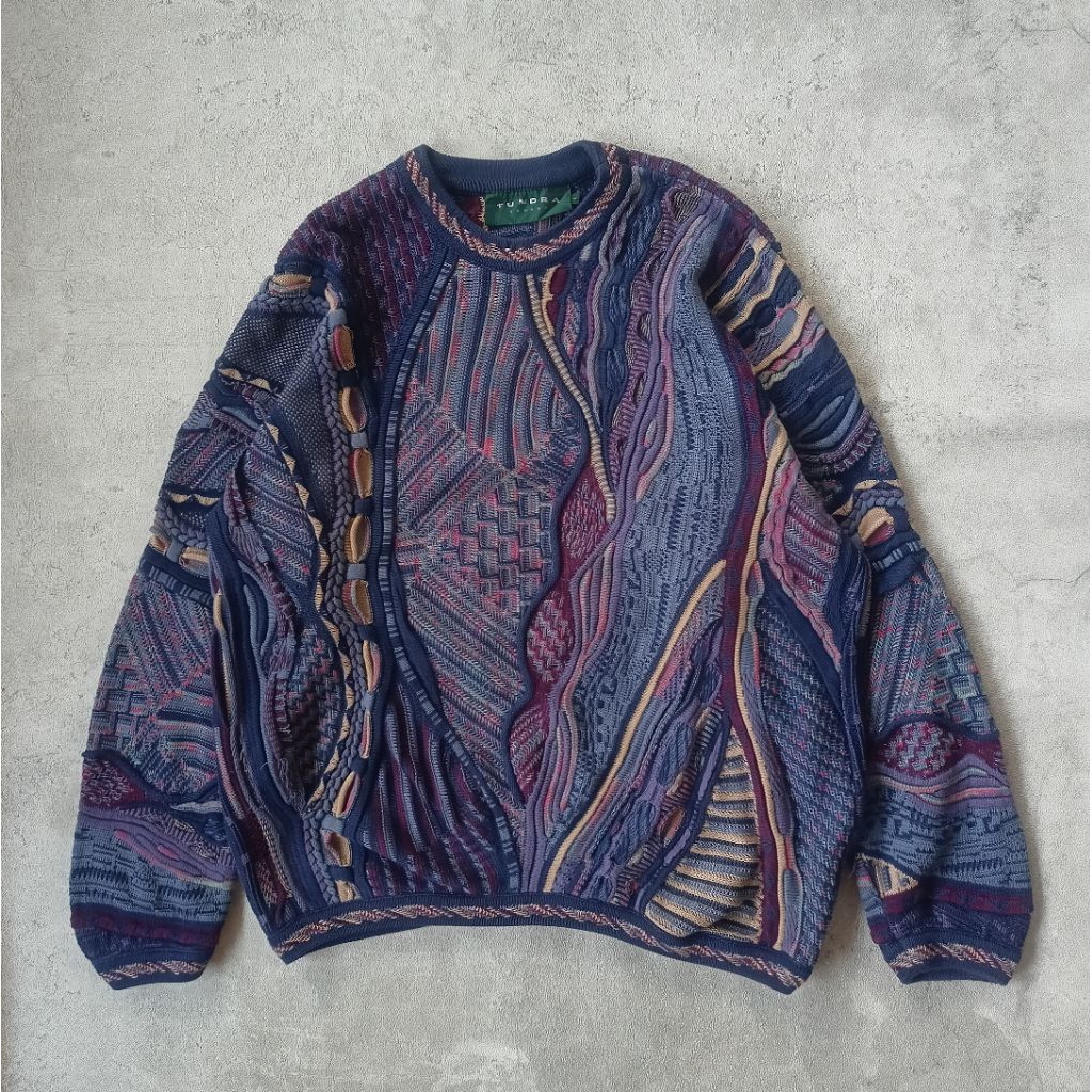 Knitwear Vintage 3D Ala Coogi by TUNDRA Canada