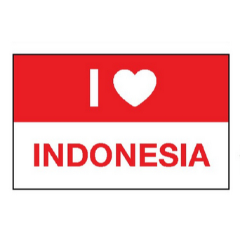 

stiker wajah bendera merah putih edisi kemerdekaan isi 24 pcs 3cm