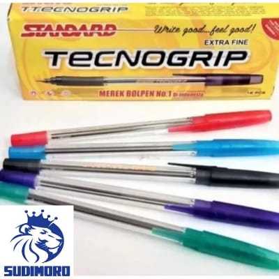 

Pulpen Standard Tecnogrip 1 Pak isi 12 pcs Pulpen Murah Berkualitas