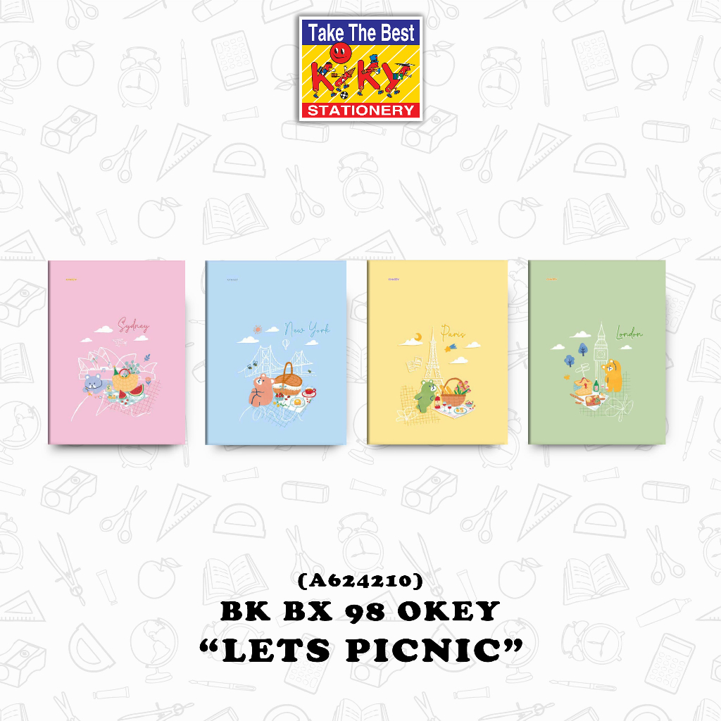 

OKEY Buku Tulis BX 98 - 5 Pcs