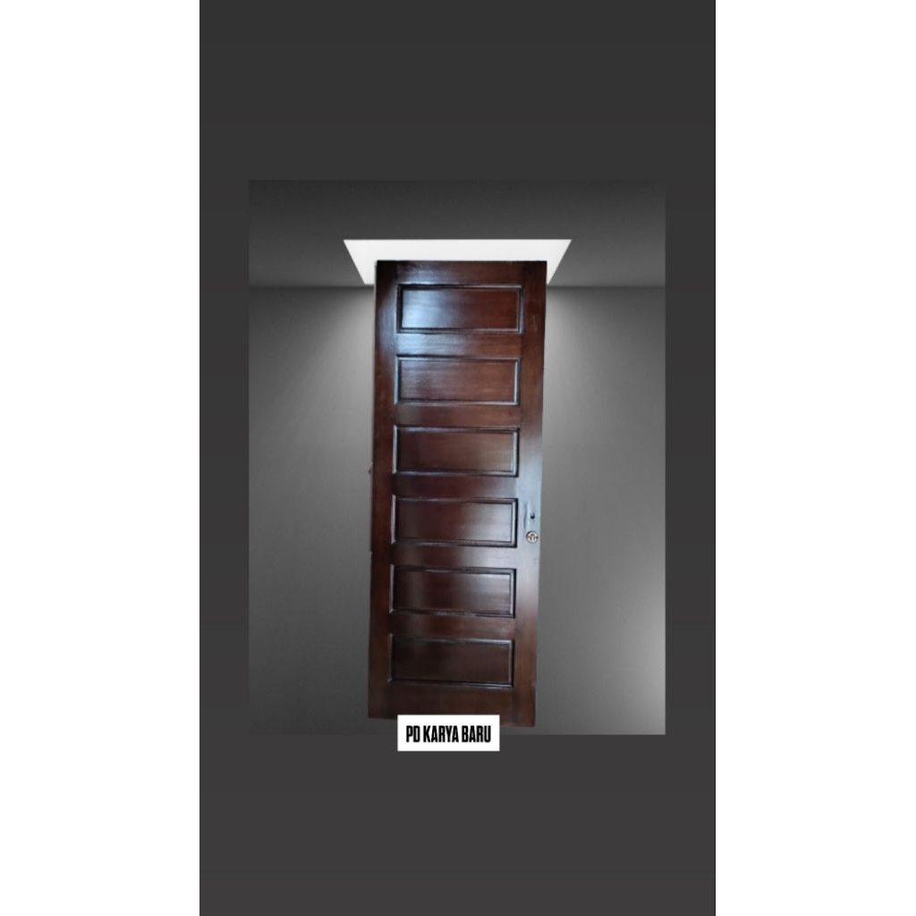 Pintu Kayu Sudah Finising | Pintu Utama | Pintu Kamar | Pintu Minimalis Meranti | Pintu Kayu Sudah D