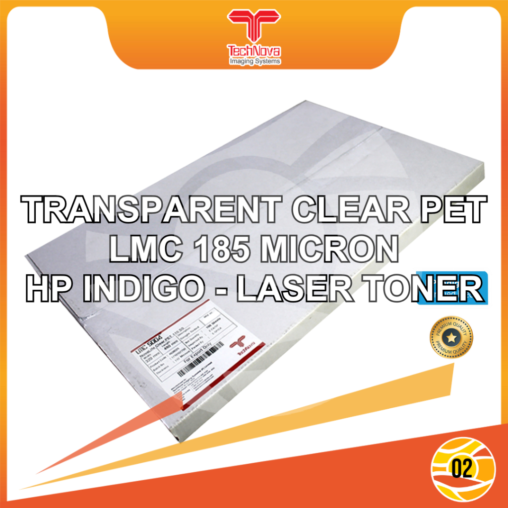 

TECHNOVA LMC 185 Micron Novalife PET Clear A3+ Kertas Synthetic Transparant Digital - Pack