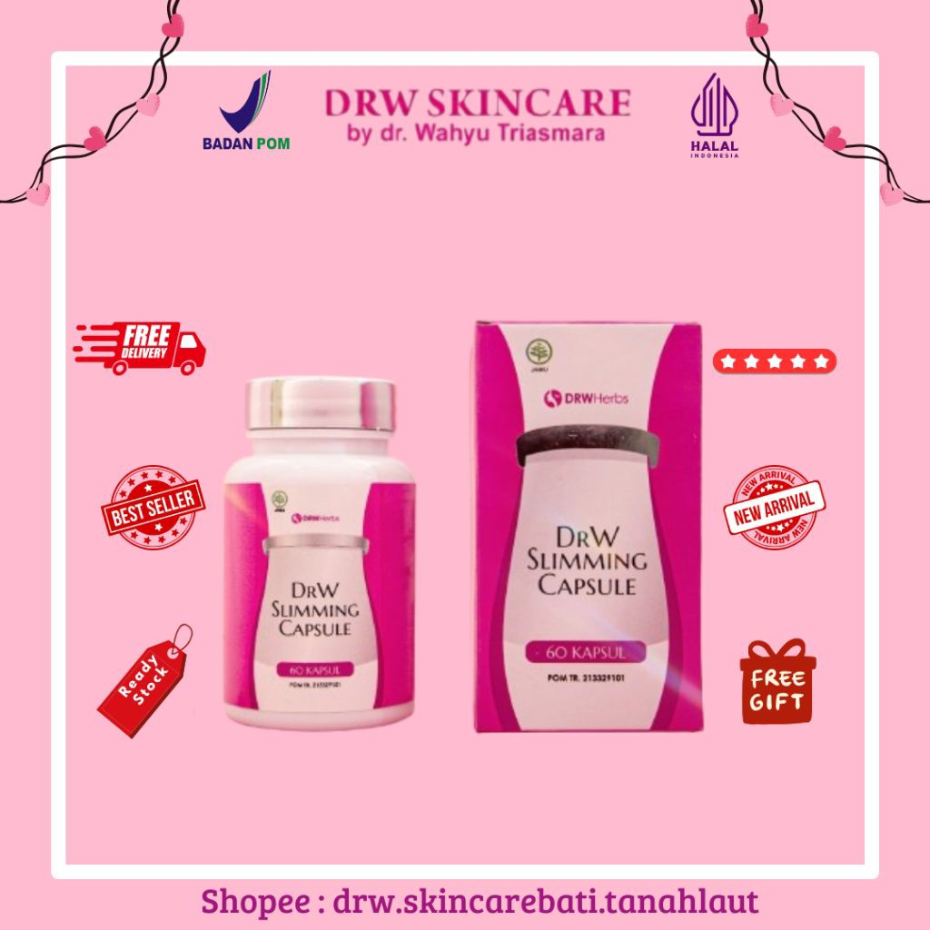 Slimming Capsule DRW Skincare / Kapsul Diet / Suplemen