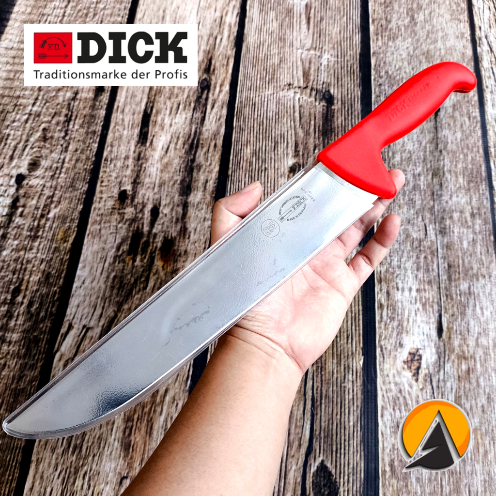 Butcher knife pisau daging sembelih F. Dick made in germany straight original 26 cm 8.2348.26-03