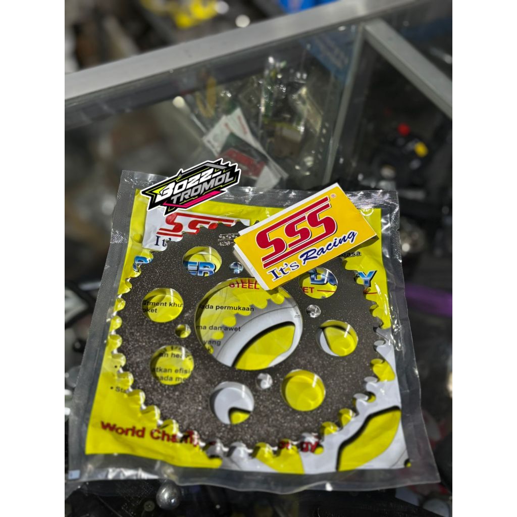 SSS Gear Ger Belakang KPH 428 Karisma Supra X 125 Revo Blade Supra Fit New FU New Fi GSX 150 Origina