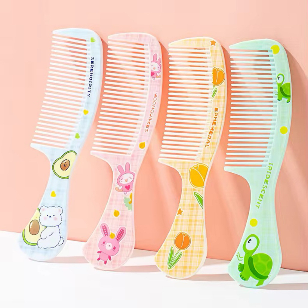 Sisir Rambut Wanita PADDLE Sisir Rambut Plastik Besar Sisir Cantik