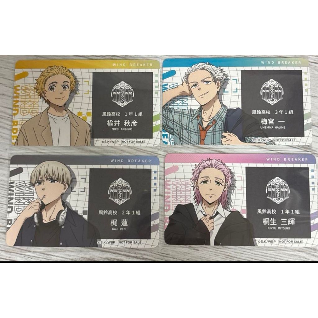 

[BARANG PO JANGAN DI CO, TOLONG BACA DESC! ] Wind Breaker ID Card